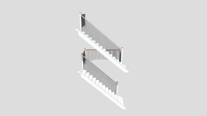 2 Swanpool Lane: Staircases 3D Model