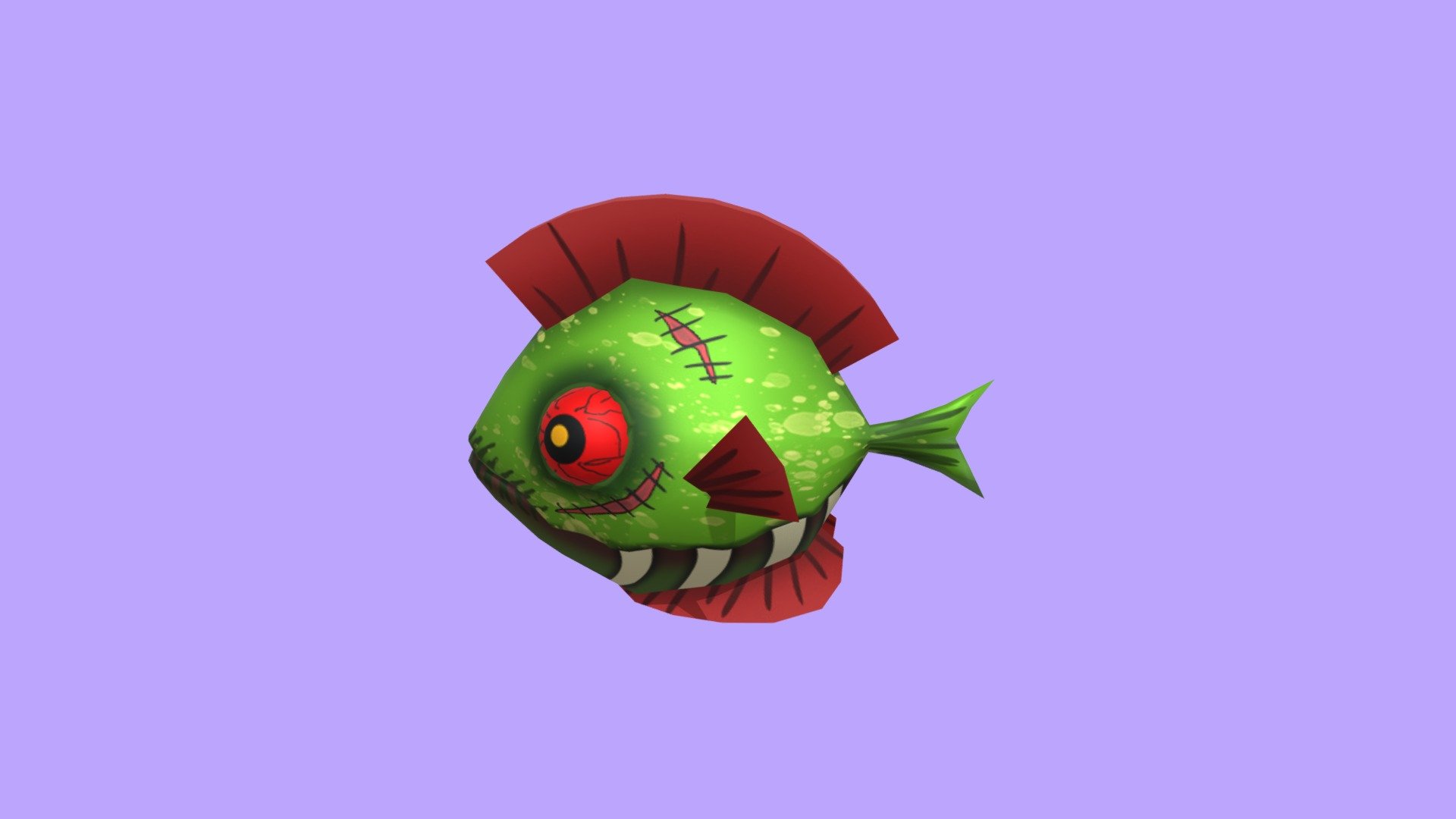 FishZombie - 3D model by VRClick Studio (@quocanh9uk) [a83c7f8] - Sketchfab