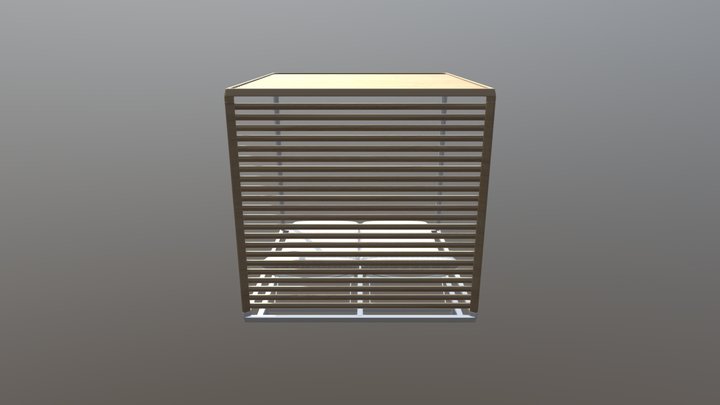 Tribu-Pavillon-daybed-01811 3D Model
