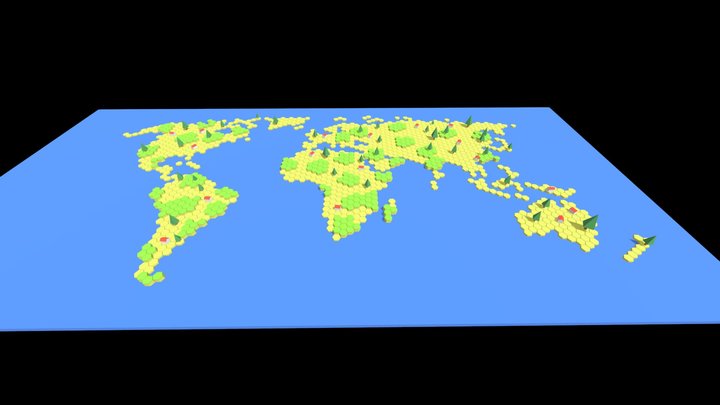 Map 3D Model