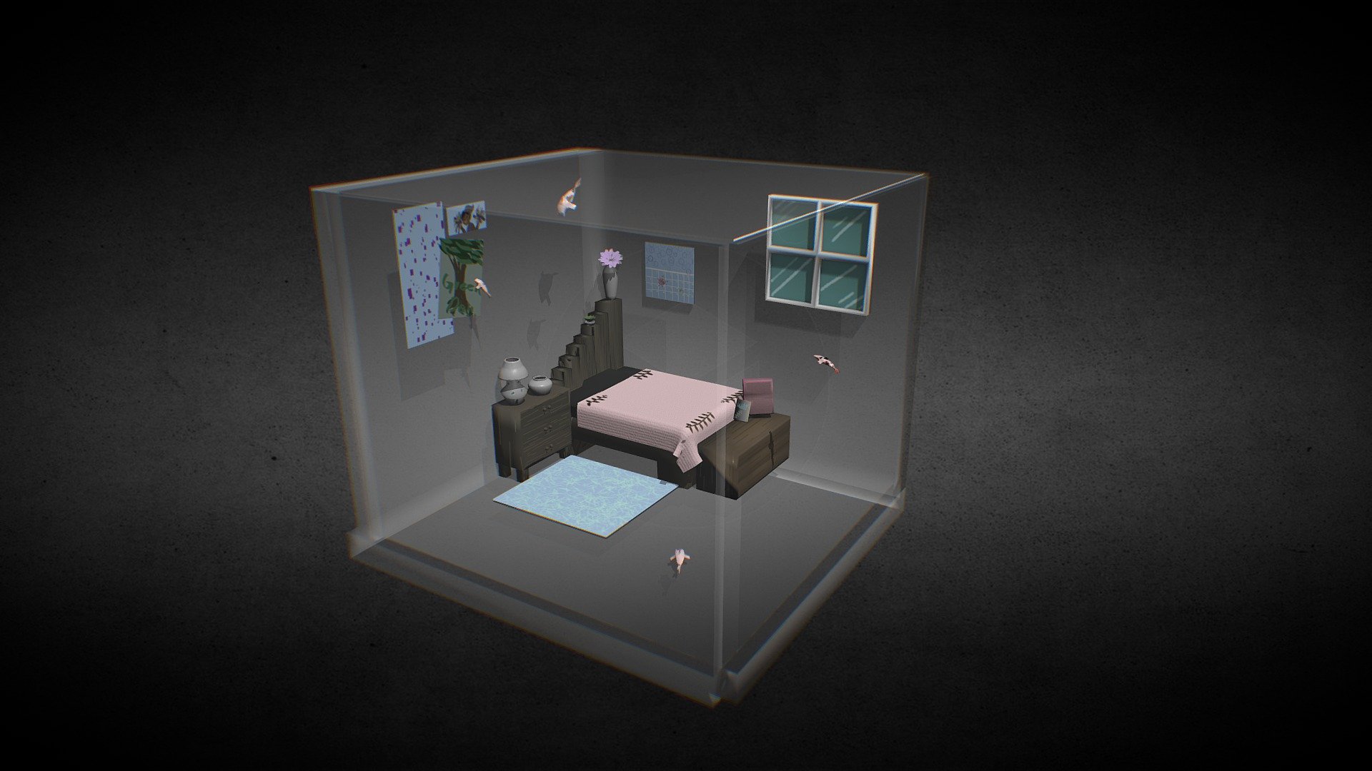 Glass room