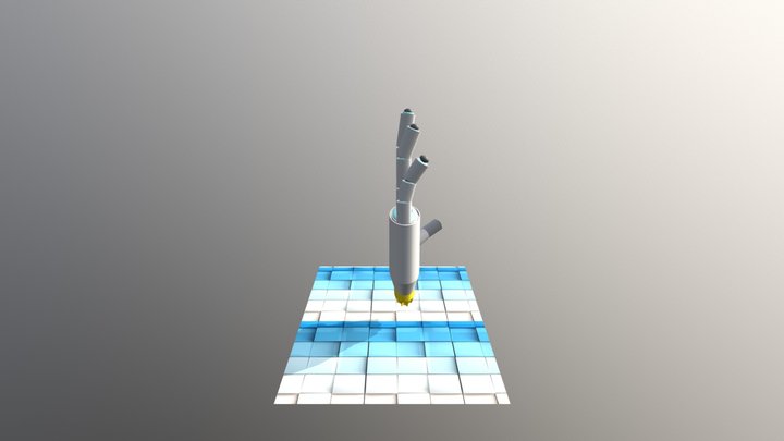 glossy hand 3D Model