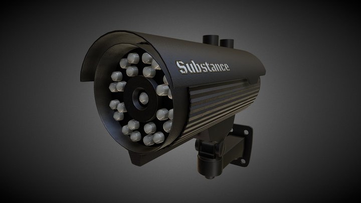 security camera 3D Model