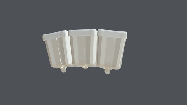 Ammo Pouch Low 3D Model