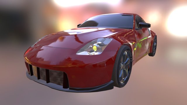 whole car 3D Model