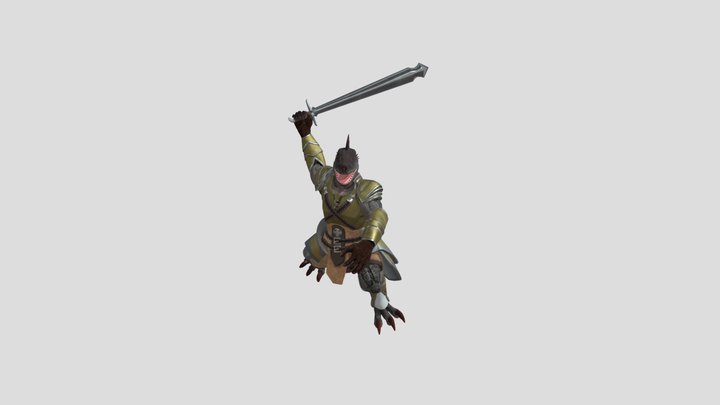 JUMPINGATTACK SKETCHFAB 3D Model
