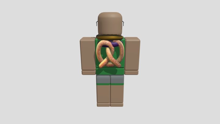 3д мой друг из роблокса 3D Model