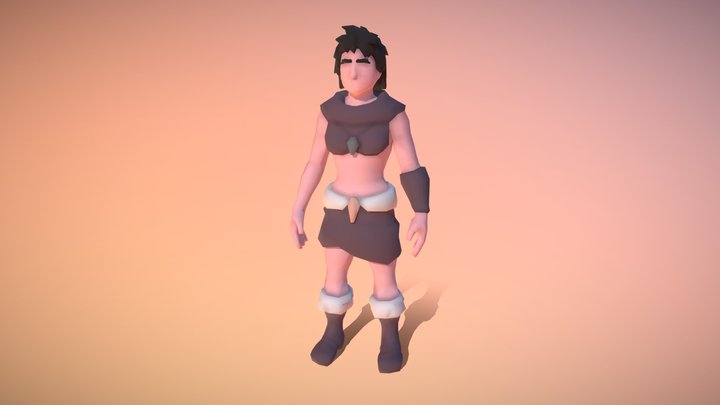 Primal human / Unit female 0T V1 3D Model