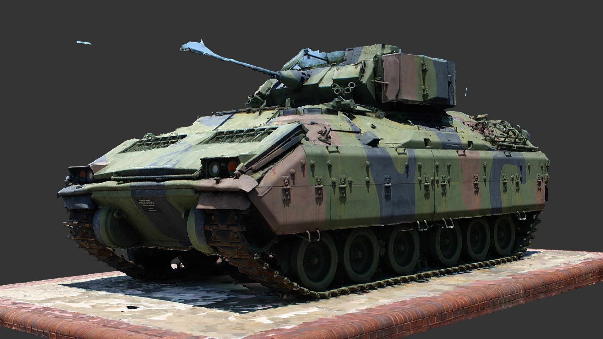 M2 Bradley 1 (Raw Scan) - Download Free 3D model by Renafox (@kryik1023