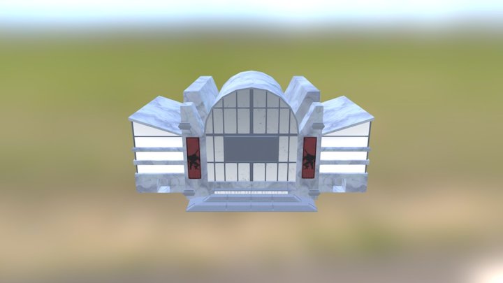 Train_Station 3D Model