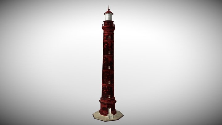 Makett, Pakri tuletorn Model of Pakri Lighthouse 3D Model