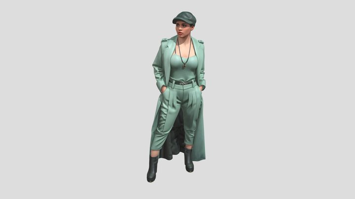 Emerald Elegance – Modello 3D gratuito STL