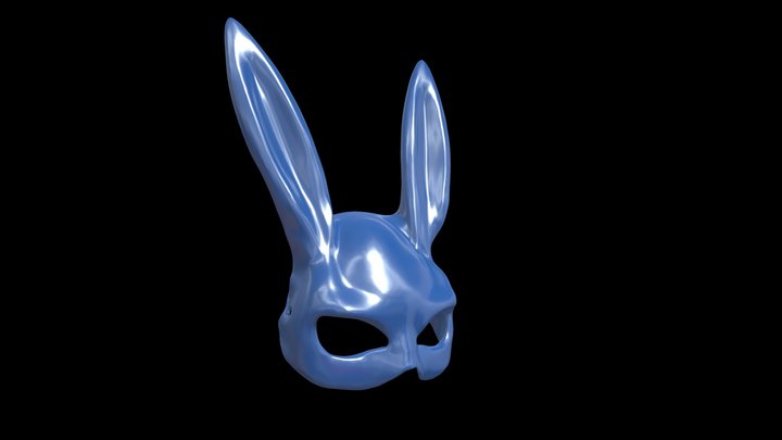 Playboy Mask 3D Model
