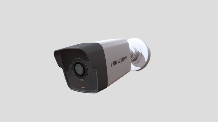 Hikvision CCTV IP camera 3D Model