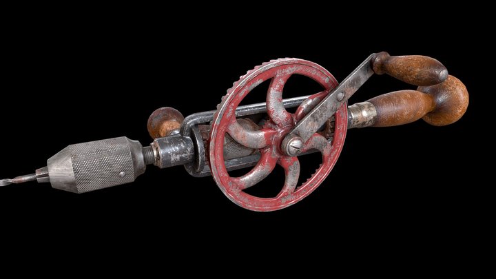 DAE - Millers Falls No.980 hand drill 3D Model