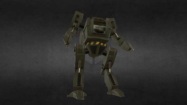 mech "Oldboy" 3D Model