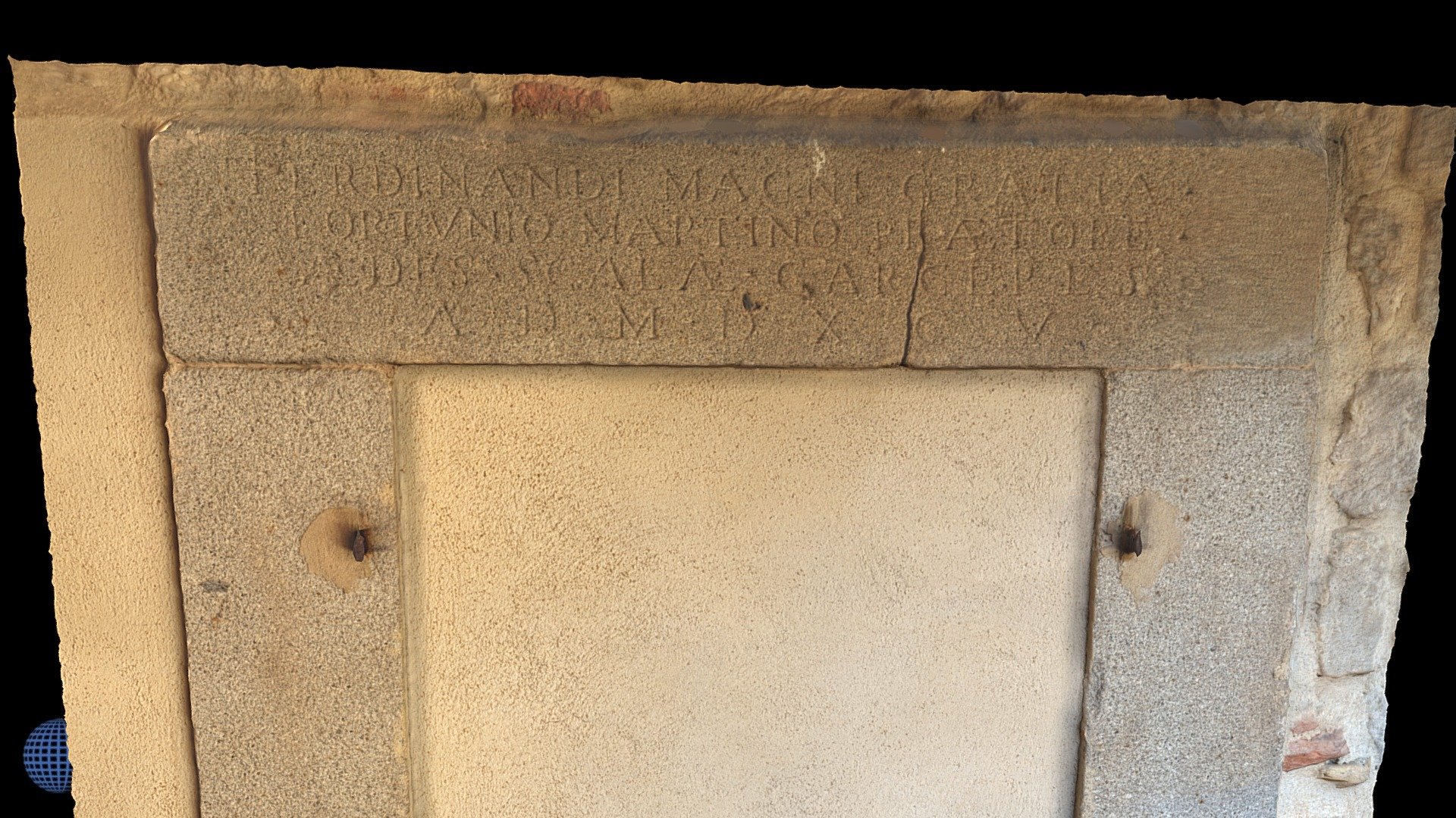 Medieval Door, Aldobrandeschi Castle. Arcidosso