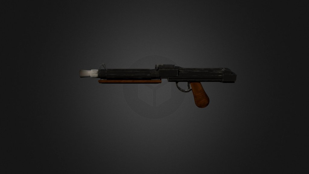 Gun - 3D model by Tylor (@tylorstanley) [a845faf] - Sketchfab