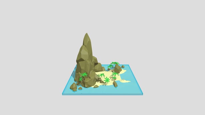 island 3D Model