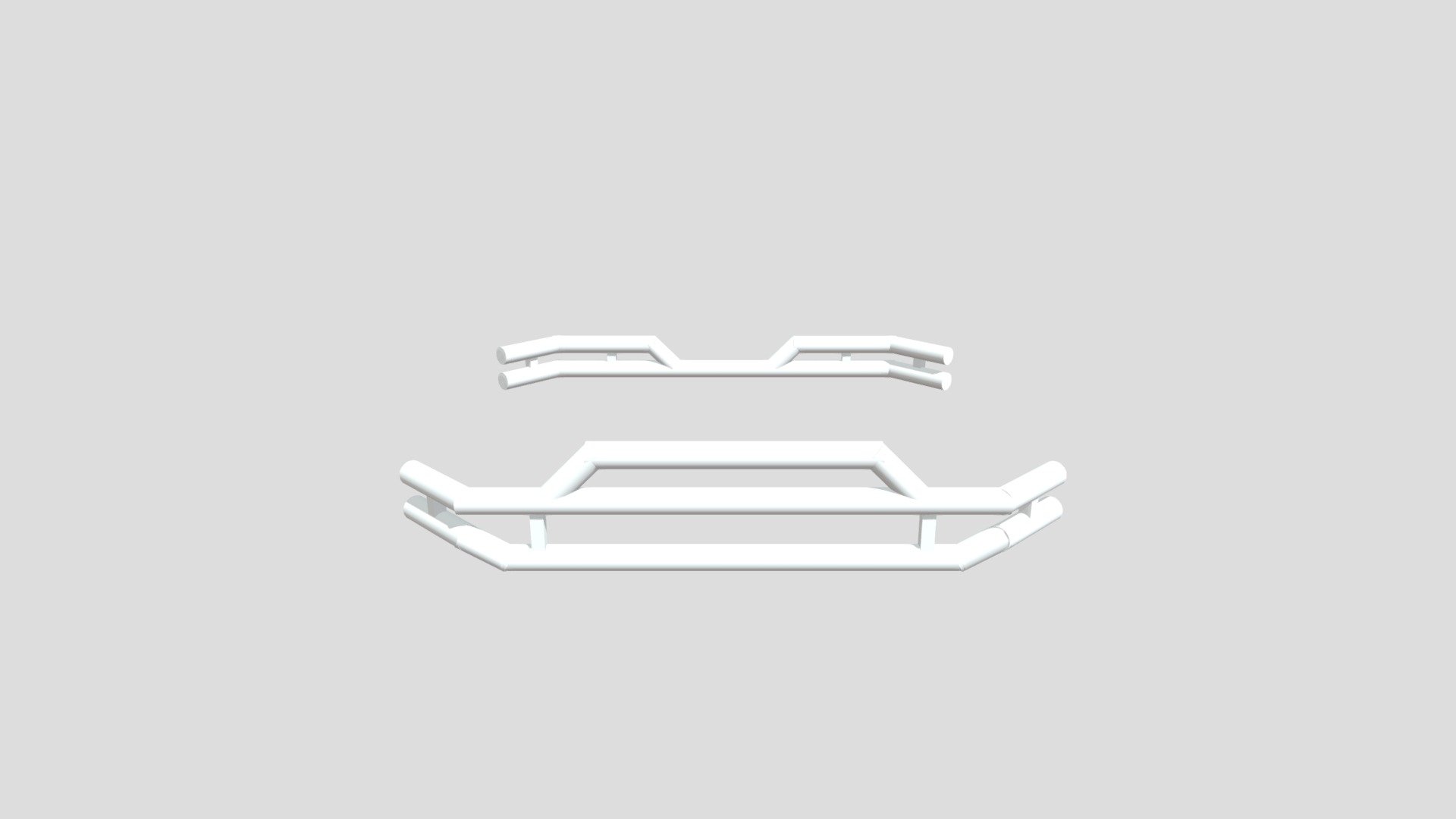 Front And Rear Bumper 3d