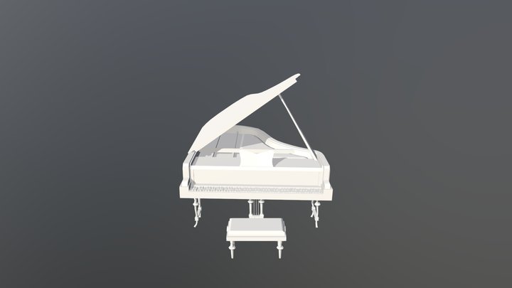 Piano homework 3D Model