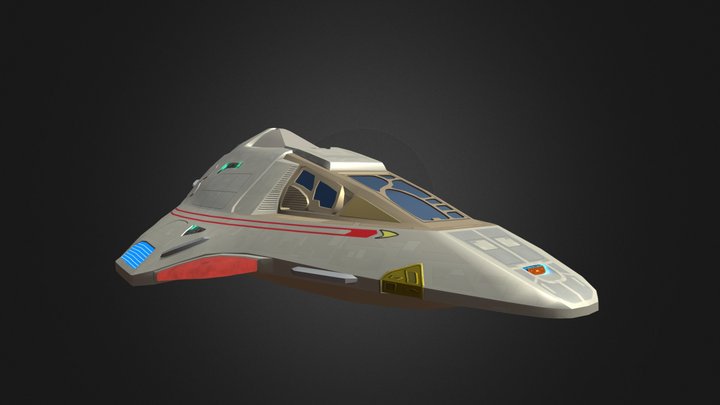 Star Trek - Delta Flyer 3D Model