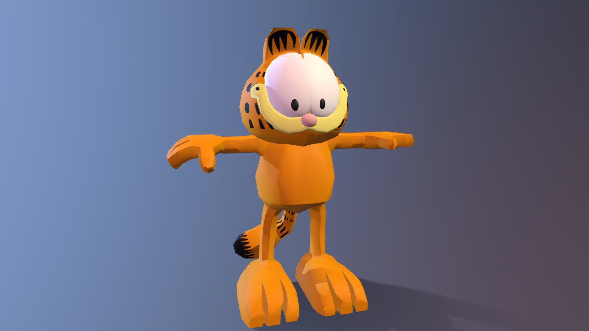 T-Pose Garfield