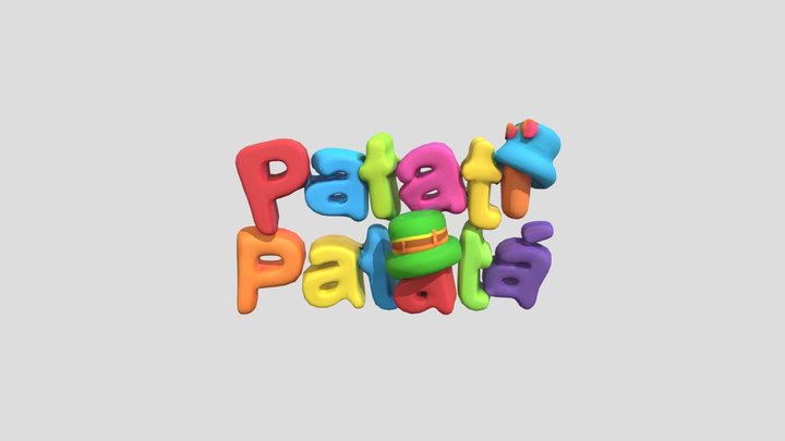 Patati Patatá Logo 3D Model