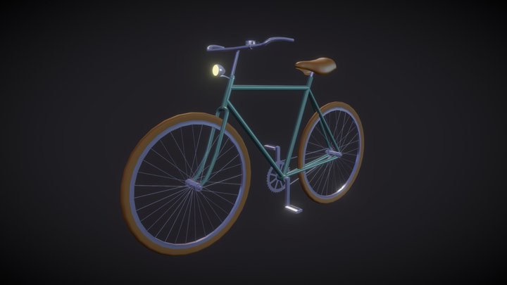 Vintage bicycle 3D Model