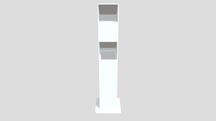 垃圾桶1024 3D Model