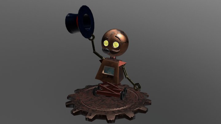 Larry Bot 3D Model