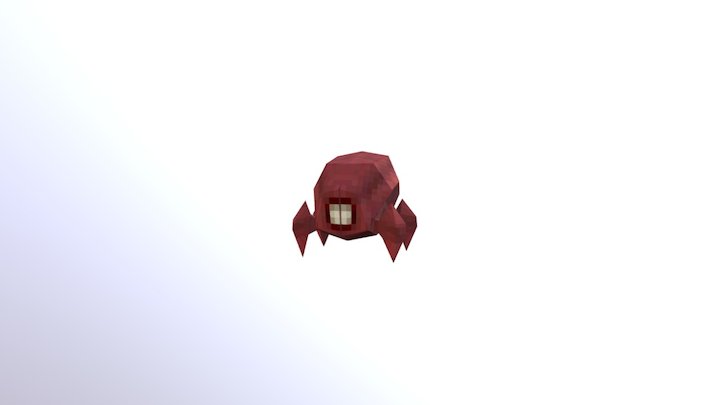 Alien Crab 3D Model