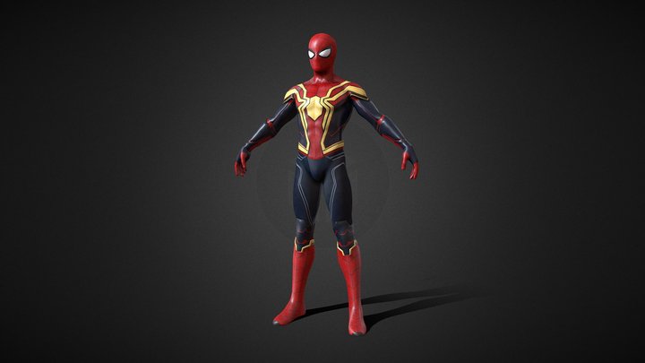 Rigged Spider-Man 3D model | Free download 3D Model