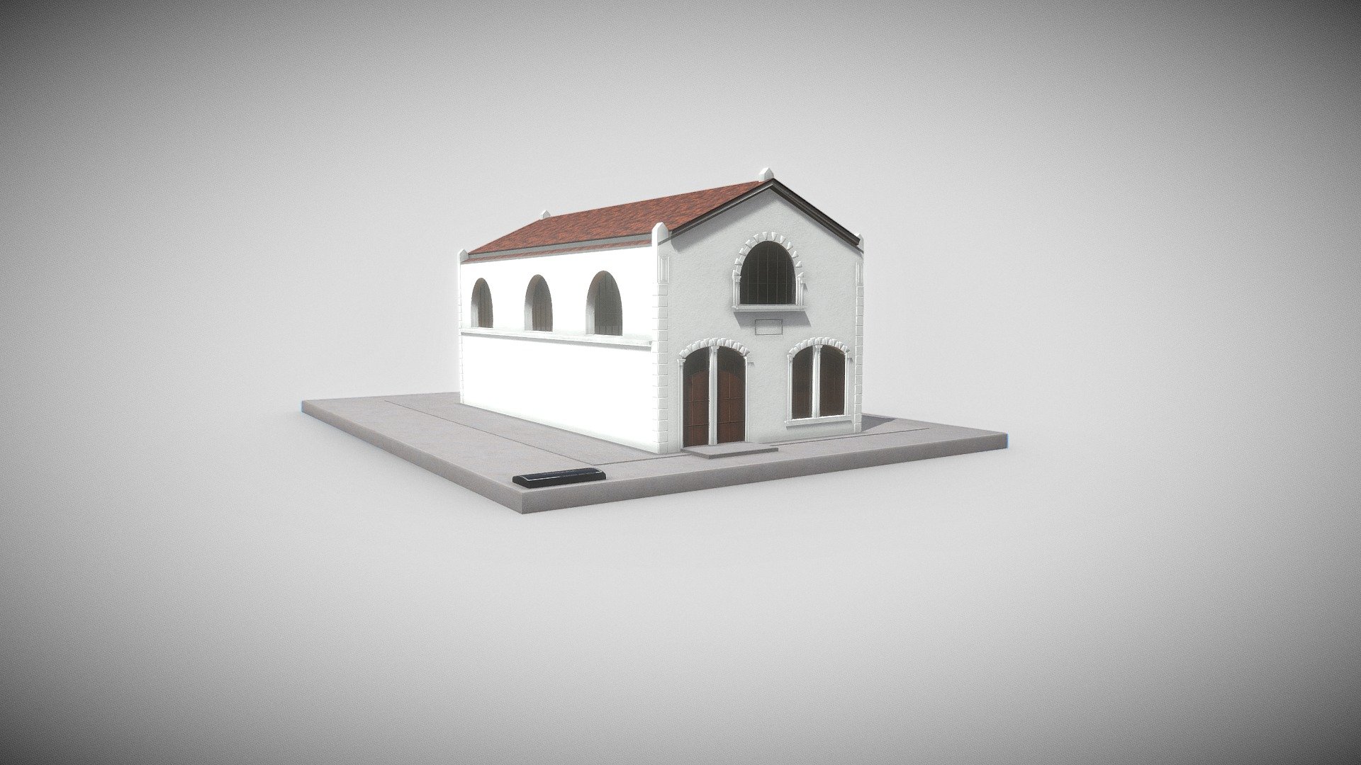 SYNAGOGA - 3D model by NaszCzerwinsk [a84dace] - Sketchfab