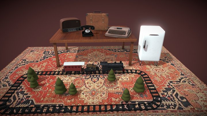 Catawiki Project Scene 1 3D Model