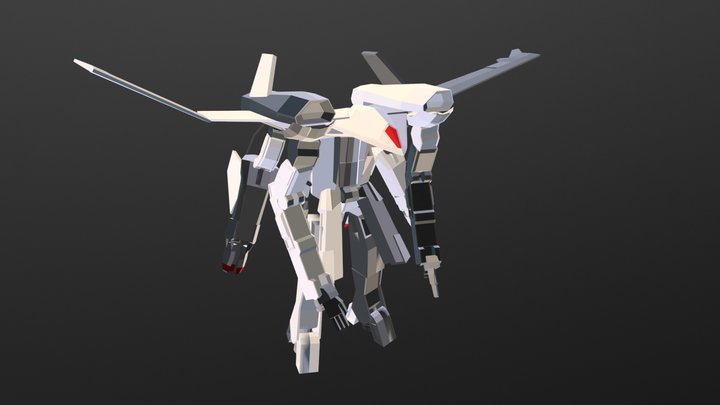 Transforming Flight Unit (Nier: Automata) 3D Model