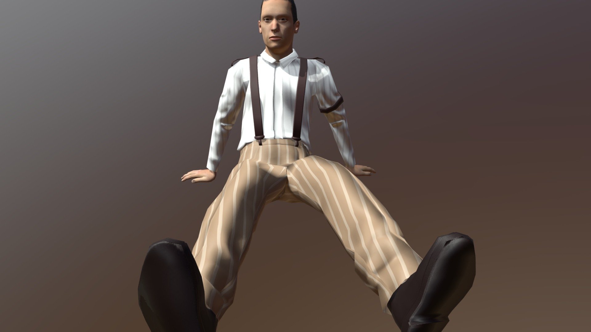 Suit - Low poly - Download Free 3D model by JohnyxTR [a850691] - Sketchfab