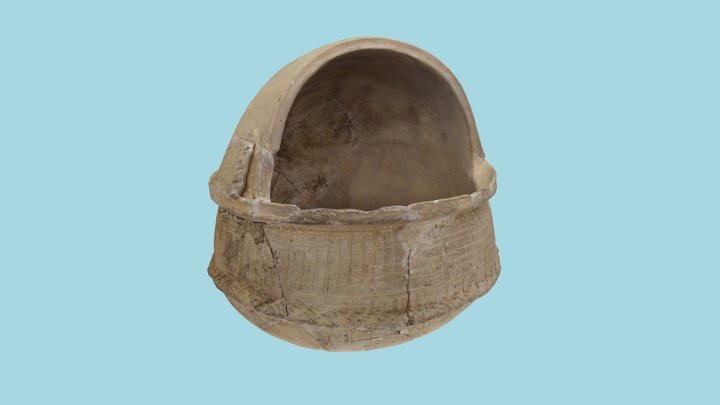 若尾山遺跡 手焙形土器 3D Model