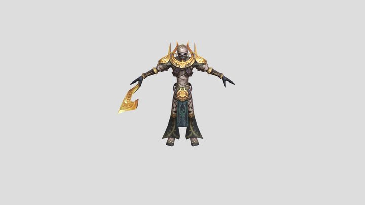 Monster_ Mummy_ Warrior Elite Vari01 King's raid