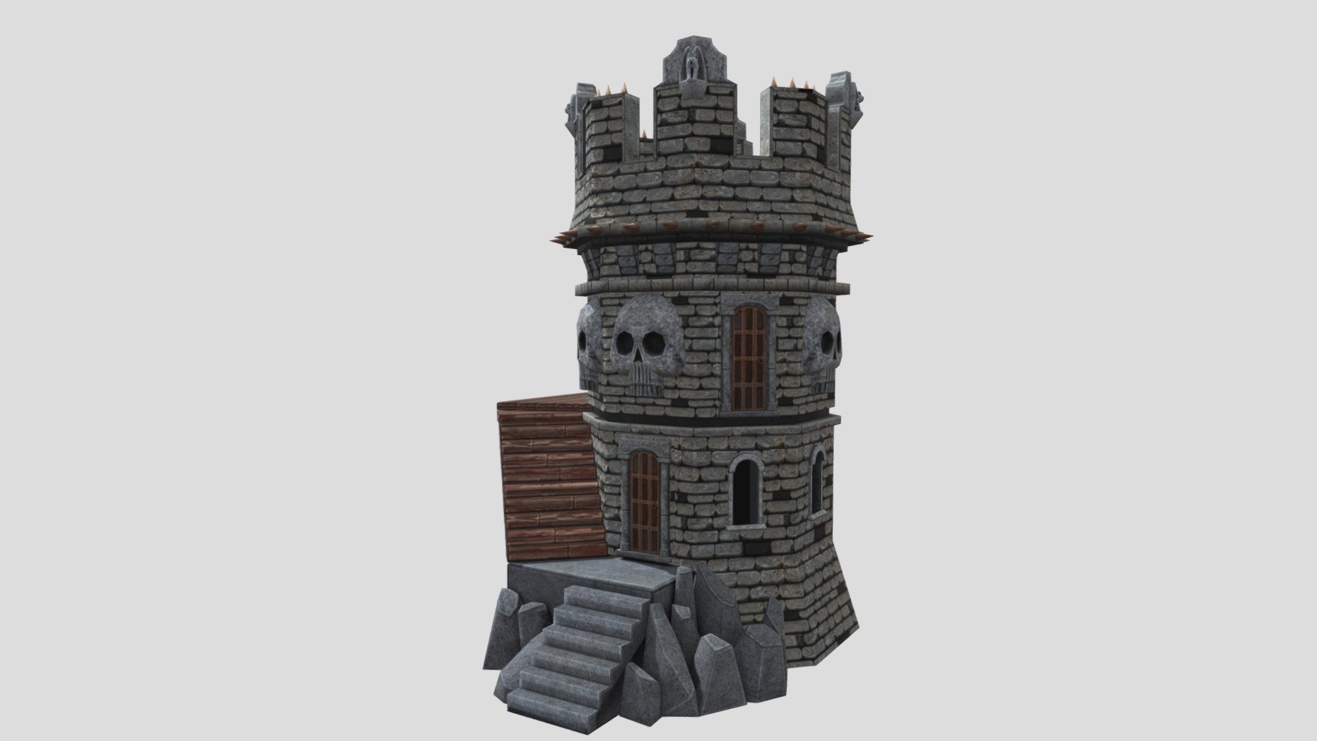 Skull Tower Model