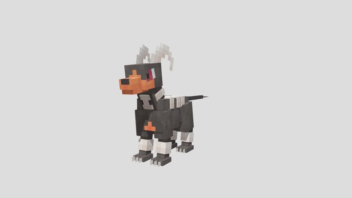Houndoom 3D Model