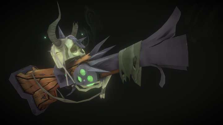 Skulking Sniper - WoW Weapon 3D Model