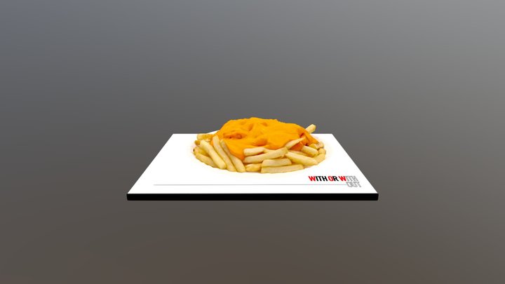 Fries 28 3D Model