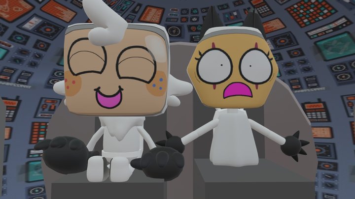 Shuttle Set 3D Model
