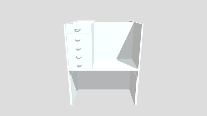 Cabin for Call Center 3D Model