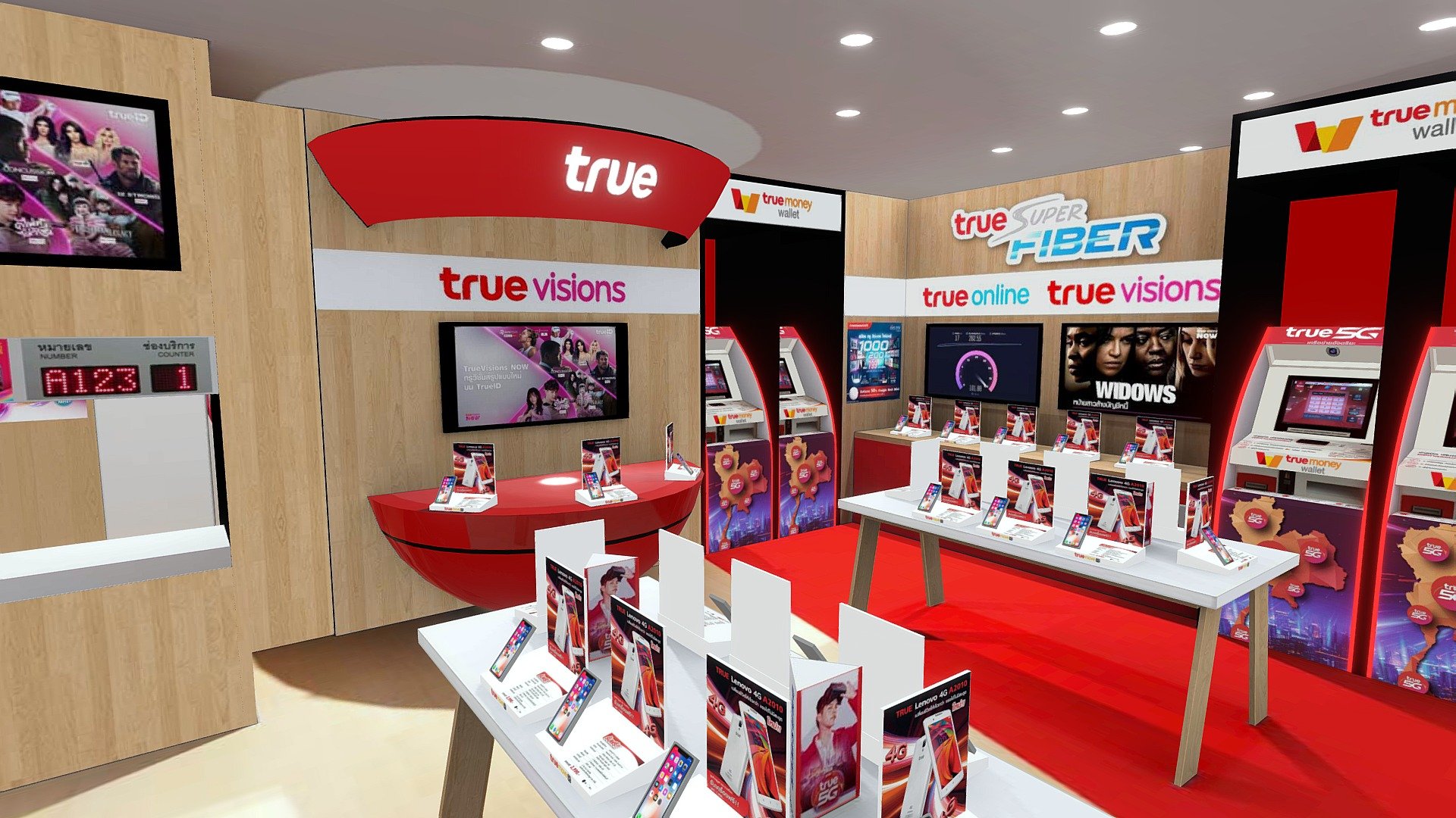 True Shop Nong bua lamphu 01 - 3D model by Jiradet [a85679d] - Sketchfab