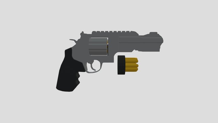 Low Poly R8 3D Model