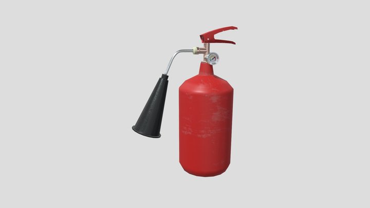 fire extinguisher 3D Model