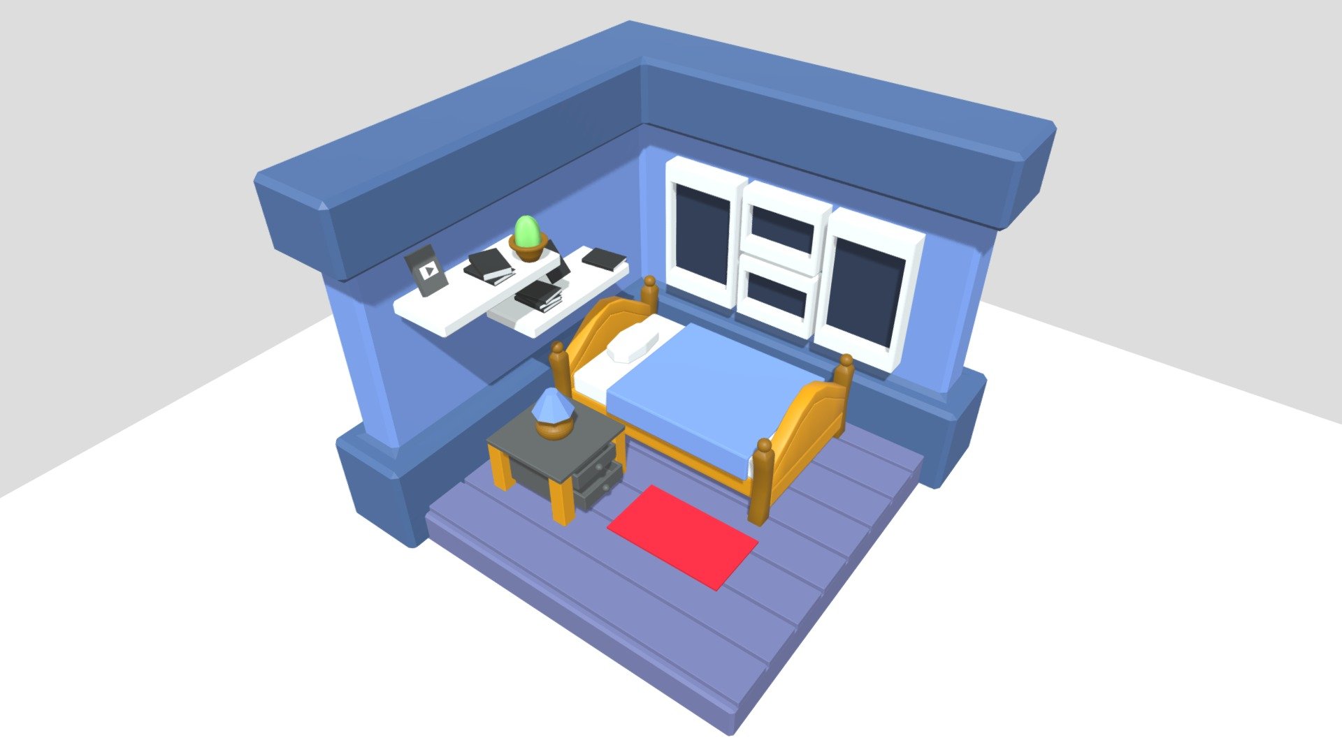 Room Download Free 3d Model By Entityno22194 A8582e8 Sketchfab 4132