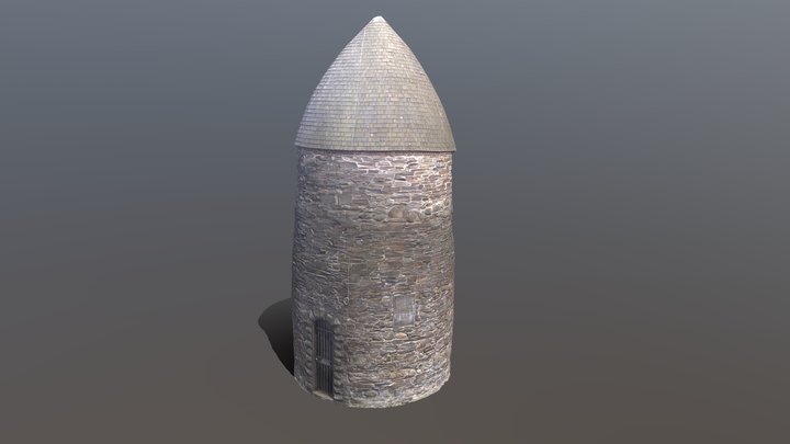 Powder House Scan #2 3D Model